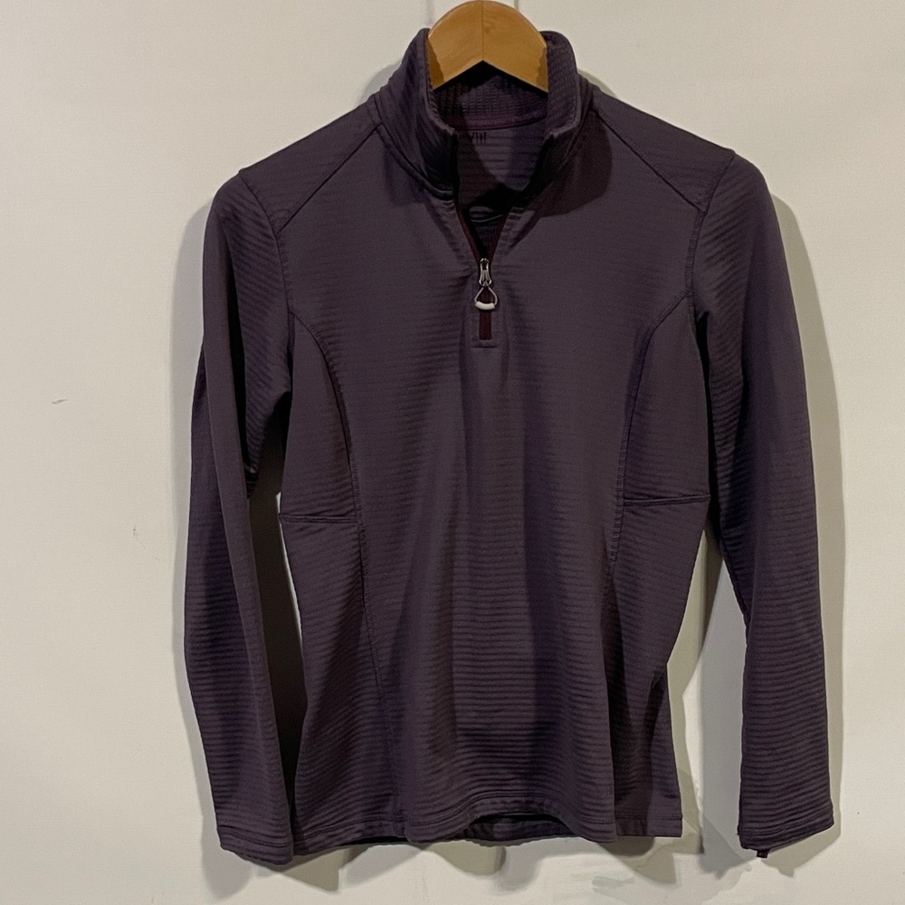 Orvis athletic Women's Quarter-Zip Lightweight Jacket - Purple